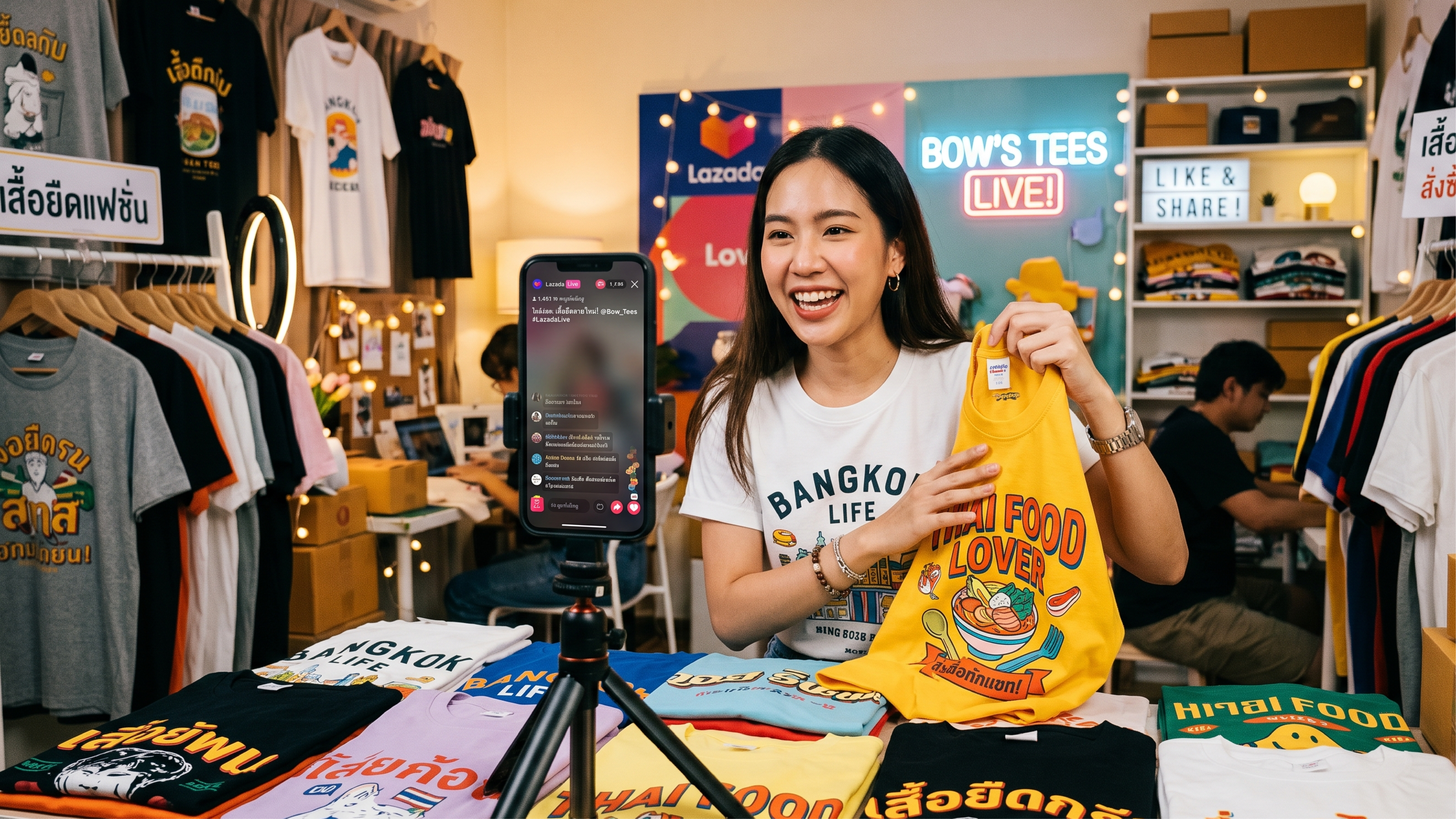 เริ่มต้นสร้างแบรนด์เสื้อยืดของตัวเอง (ฉบับทุนน้อยก็ทำได้)
